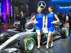 show babes at auto expo 2018