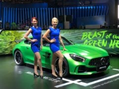 show babes at auto expo 2018