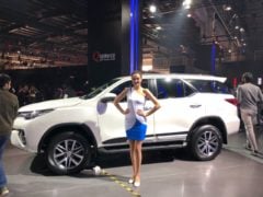 show babes at auto expo 2018