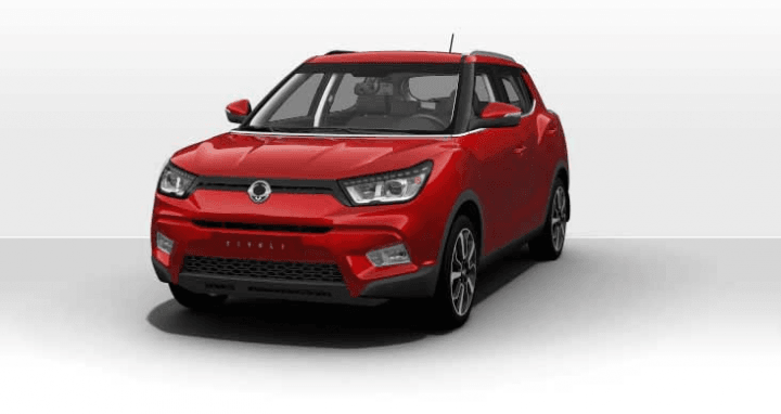 Ssangyong Tivoli front profile