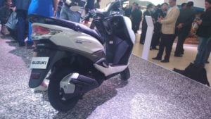 suzuki burgman street images rear