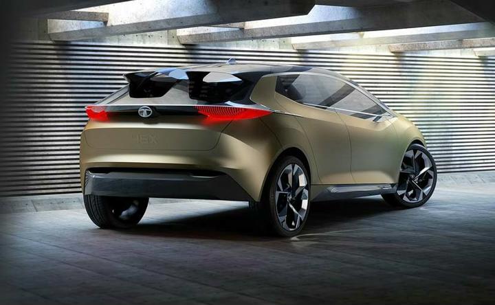 Tata 45x Premium Hatchback Concept1 Car Blog India Tata 45x Premium Hatchback Concept Rear Facia