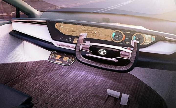 tata 45x premium hatchback concept interior