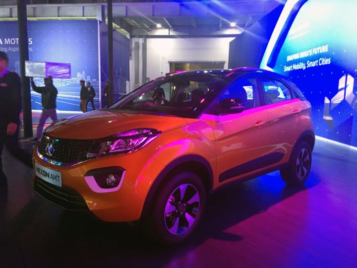 tata nexon amt images front angle