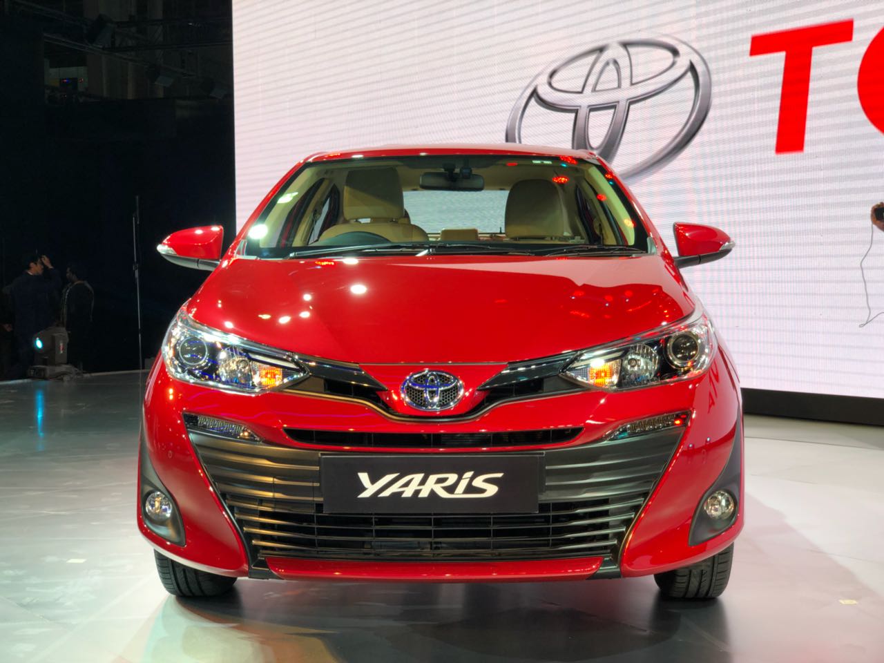 Upcoming Cars in India 2018 toyota yaris red