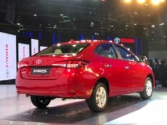 toyota yaris red