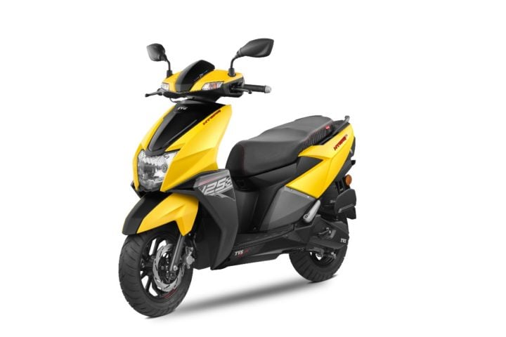 tvs ntorq 125 cc automatic scooter images