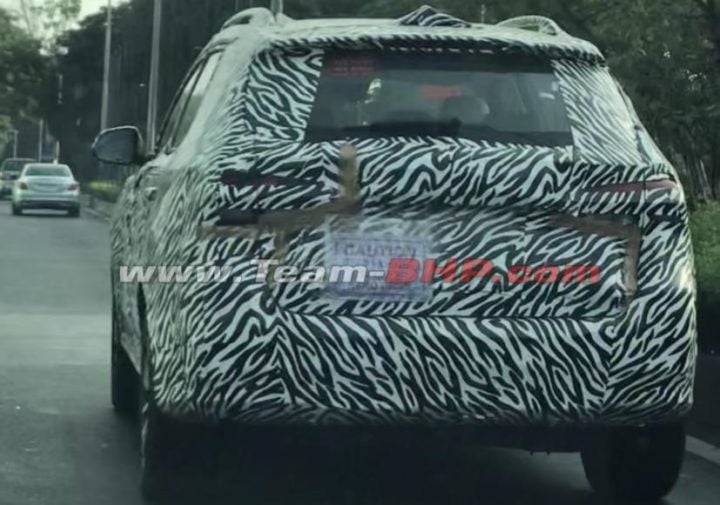 MG RX5 Spied