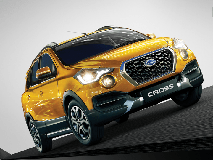 Upcoming Cars in India 2018 datsun go-cross Front