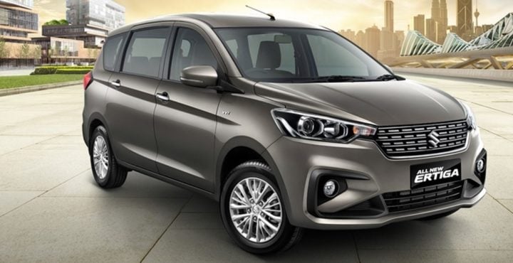 new maruti ertiga 2018 front image