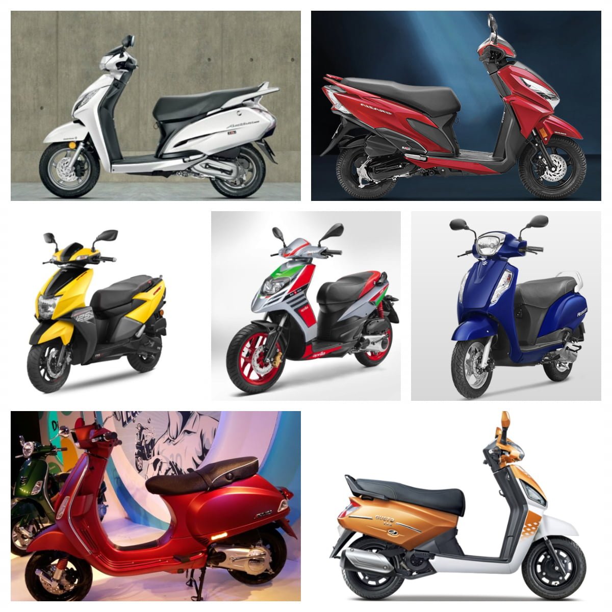 best mileage scooty price