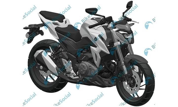 suzuki gixxer s300 front three fourth