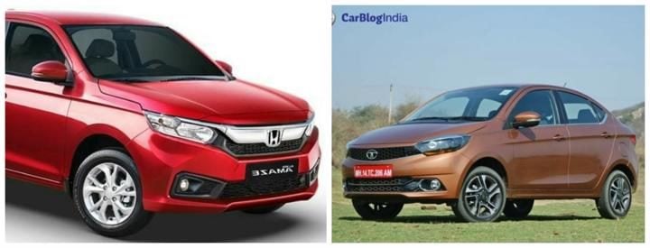 2018 Honda Amaze vs Tigor-720x600