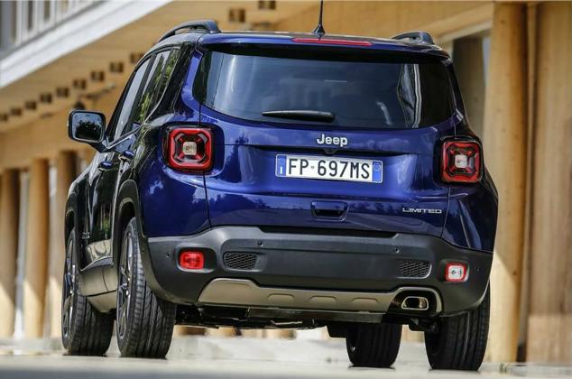 2018 jeep renegade exterior back image