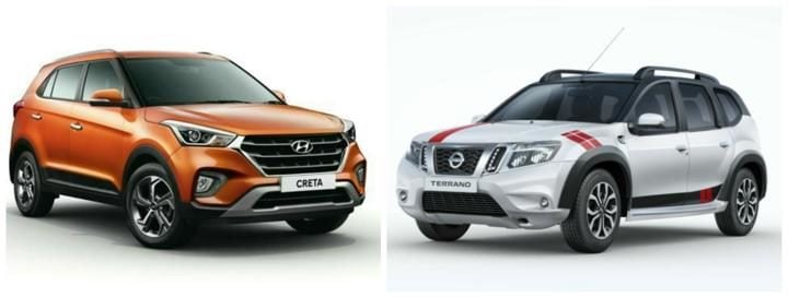 2018 Hyundai Creta facelift Vs Competition