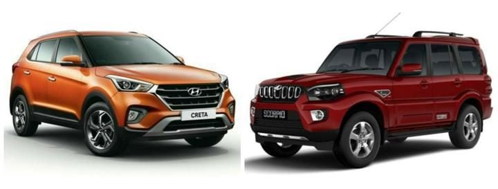 2018 Hyundai Creta facelift Vs Competition