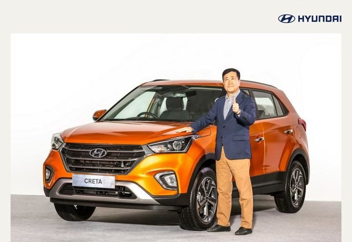 hyundai creta 2018 facelift exterior  profile