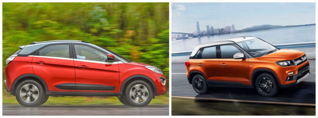 Tata Nexon AMT Vs Maruti Vitara Brezza AMT