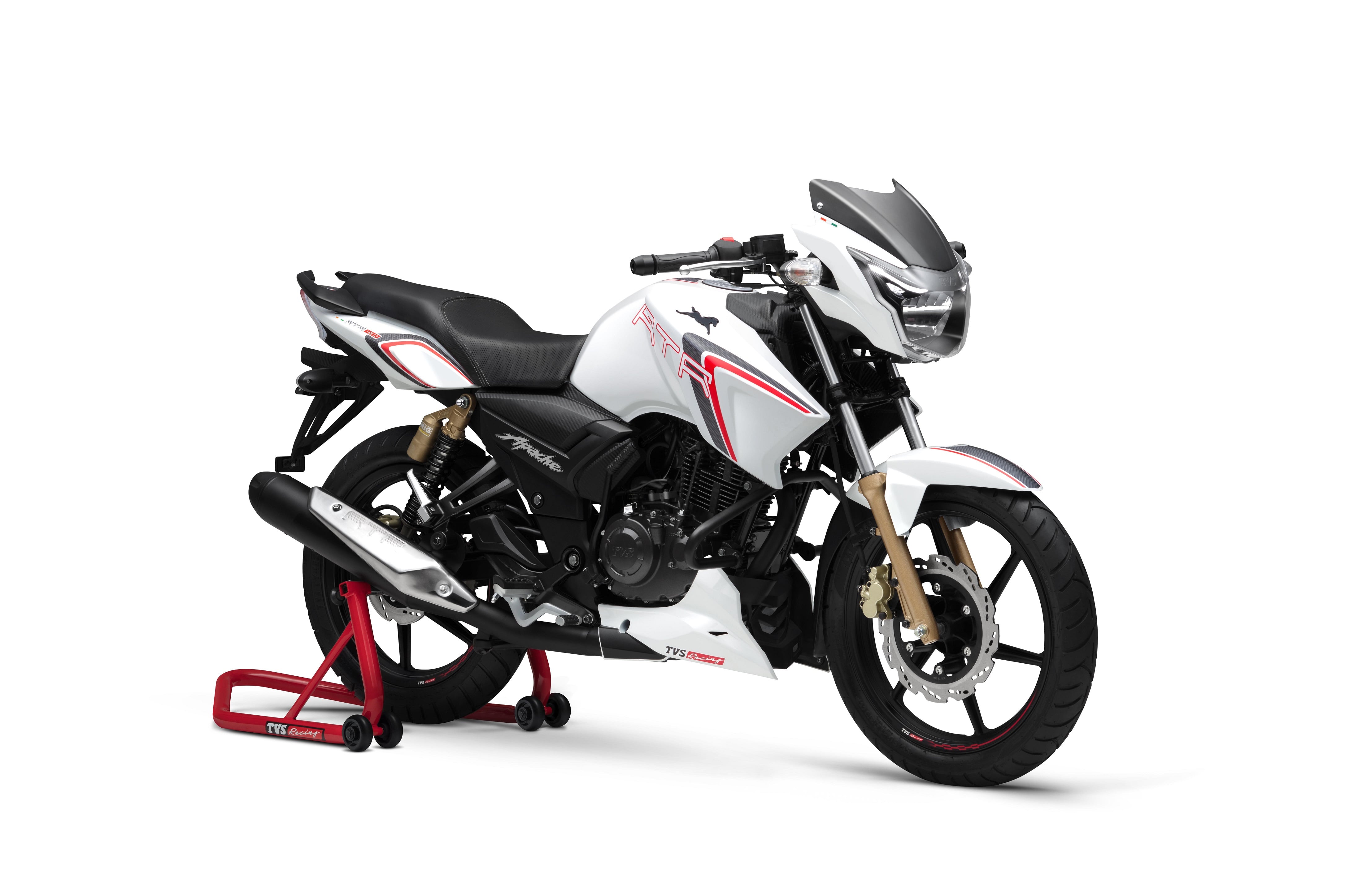 TVS Apache RTR 180 Race Edition Launched, Gets New Graphics