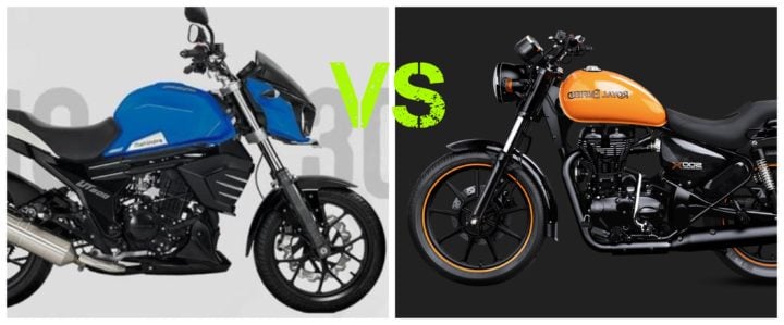 Royal Enfield Thunderbird 350X Vs Mahindra Mojo UT300