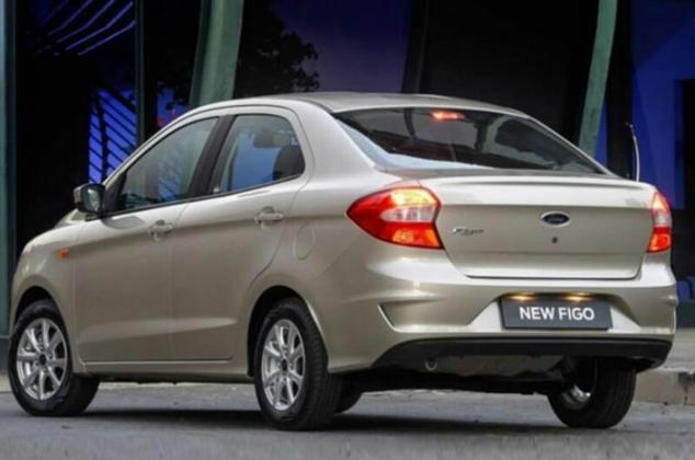 ford aspire 2018 image rear