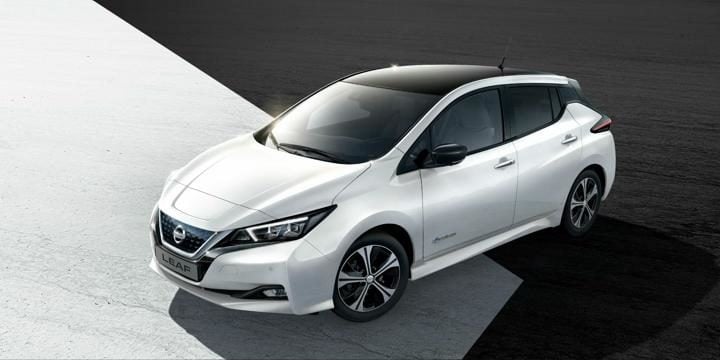 nissan leaf front profile image