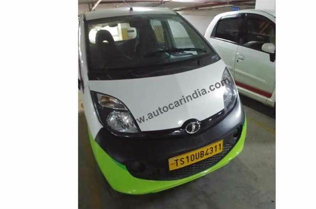 tata nano electric spy three pic