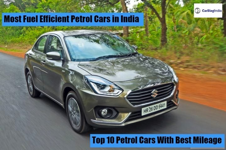 Most Fuel Efficient Petrol Cars in India featured