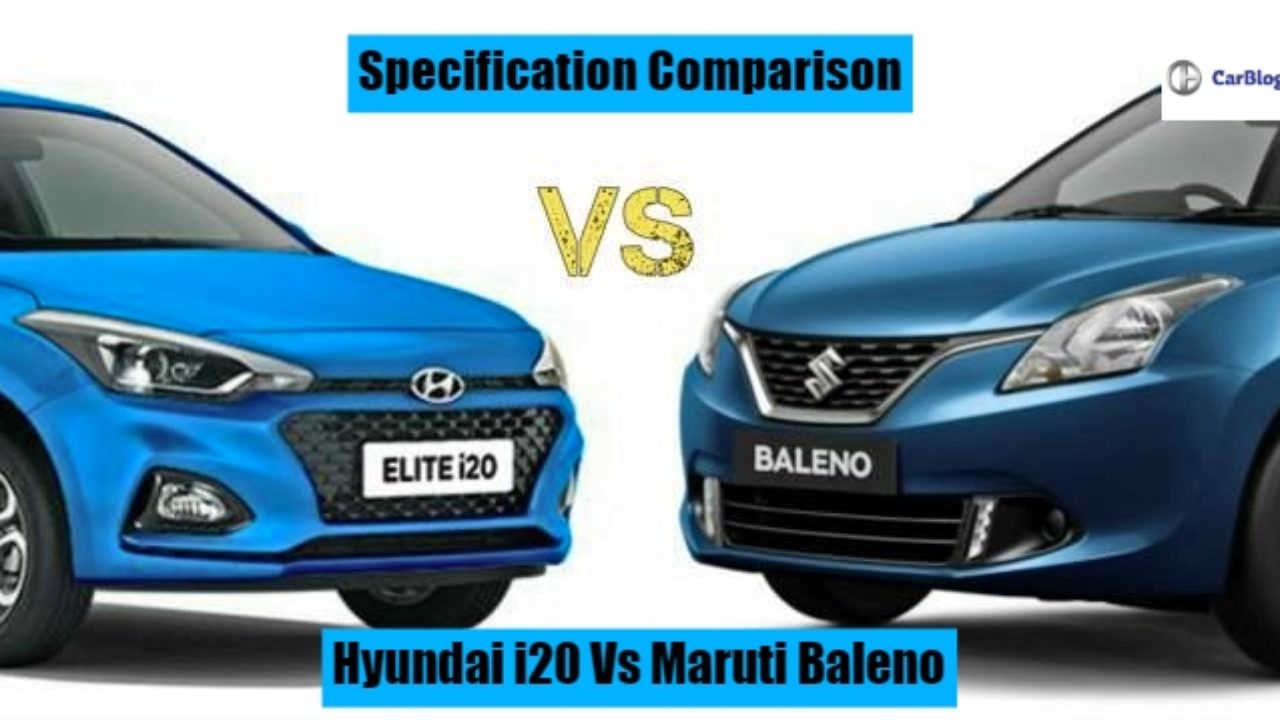 2018 Hyundai Elite i20 Vs Maruti Baleno: Price, Features, Mileage And  Specification Comparison