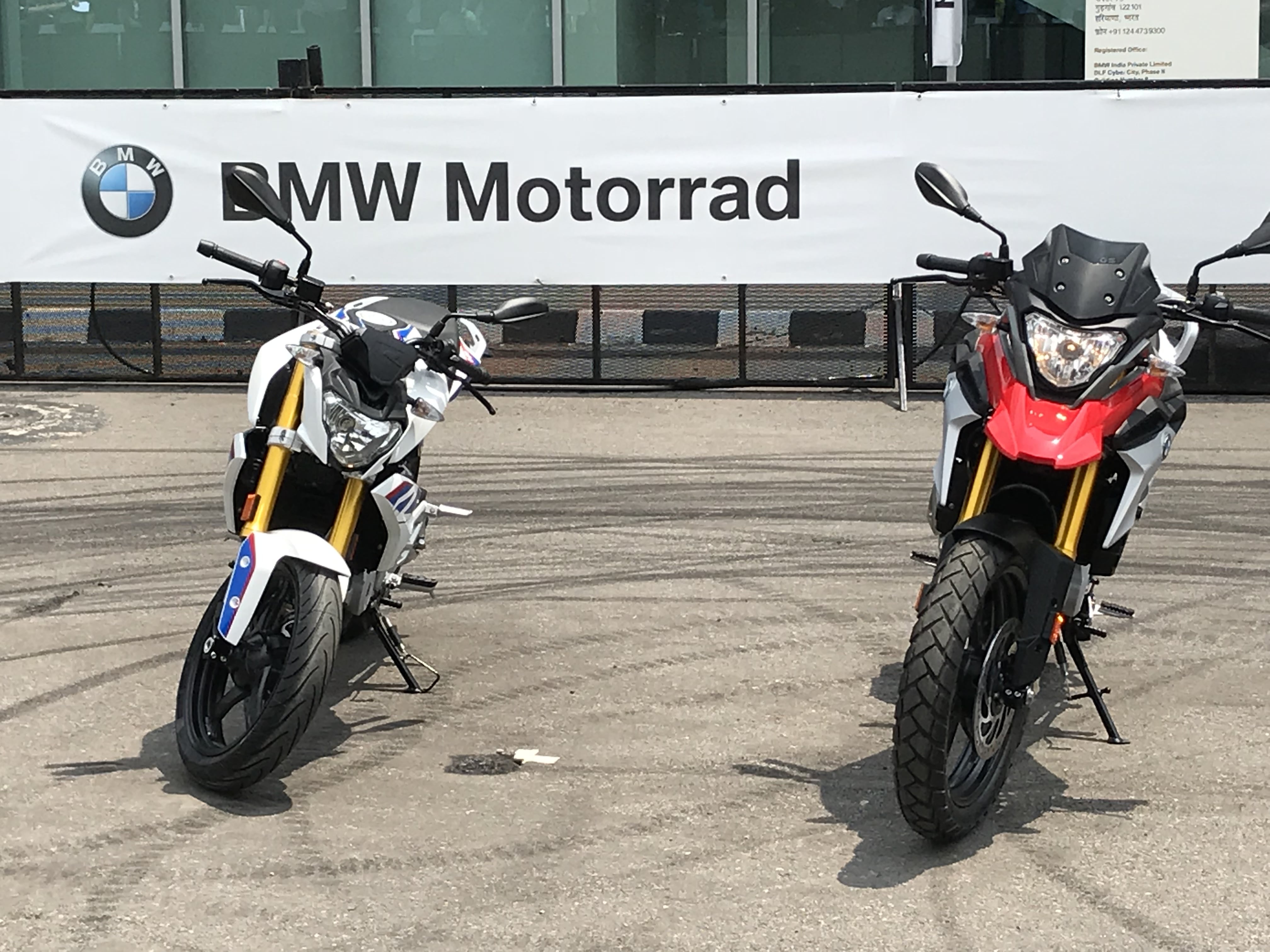 BMW G 310 R and G 310 GS