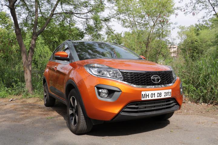 Tata Nexon Amt Front Car Blog India Tata Nexon Amt Front Image