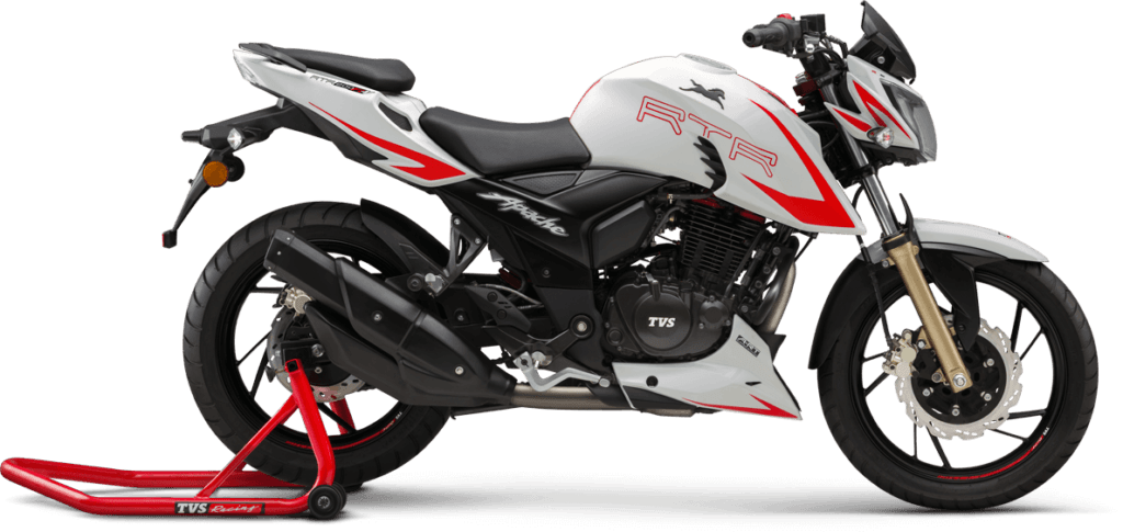 TVS Apache RTR 200 4V Side