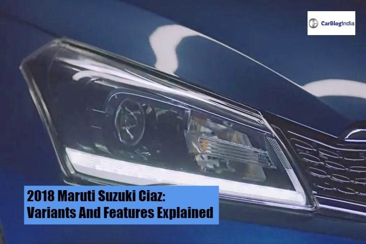 2018 Maruti Suzuki Ciaz Facelift