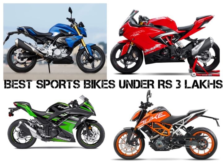 Best Sports Bikes under Rs 3 Lakhs