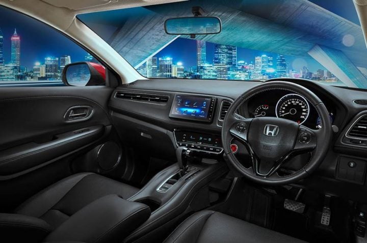 Honda HR-V Facelift Interiors