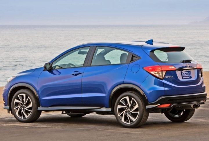 honda hr-v rear image