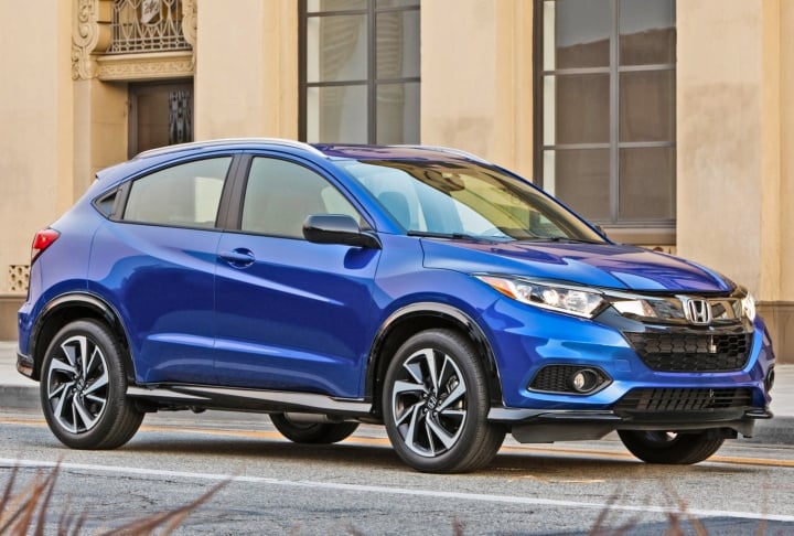 Honda Hr v Side Car Blog India Honda Hr v Side Image