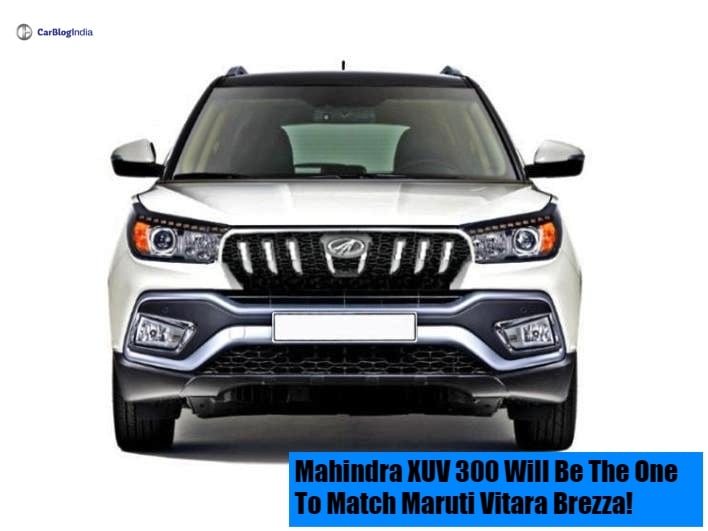 mahindra xuv 300 front image