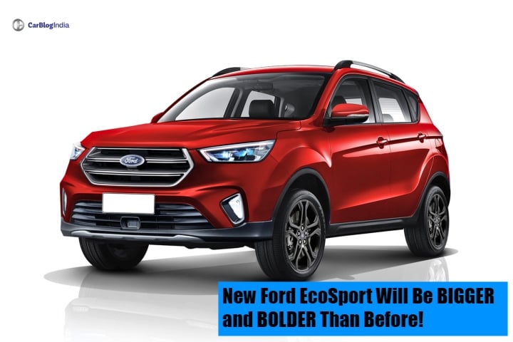 new ford ecosport front image