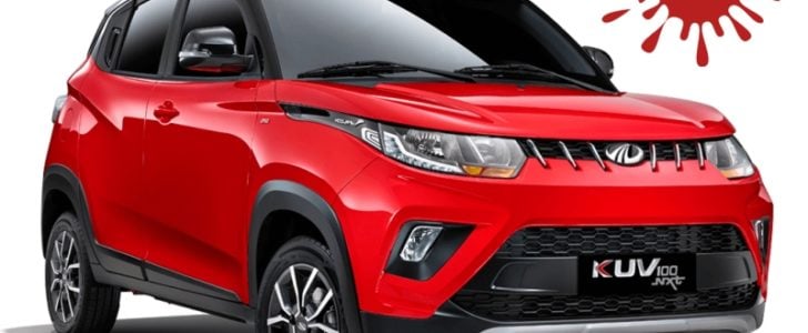 Mahindra Kuv 100 Front Image