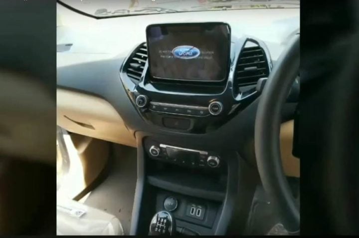 ford aspire facelift interiors image