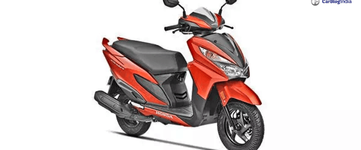 honda grazia front image