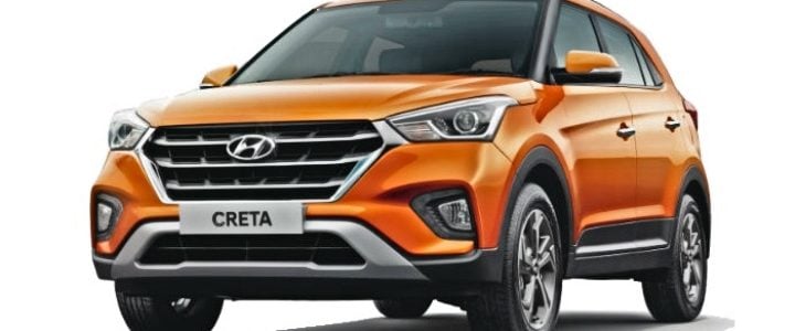 hyundai creta front side image
