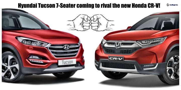 Hyundai Tucson 7-Seater coming to rival the new Honda CR-V