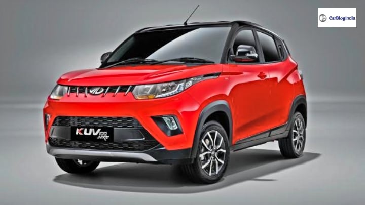 mahindra kuv 100 front image