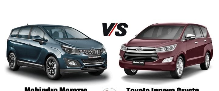 Mahindra Marazzo Vs Toyota Innova Crysta Social Image