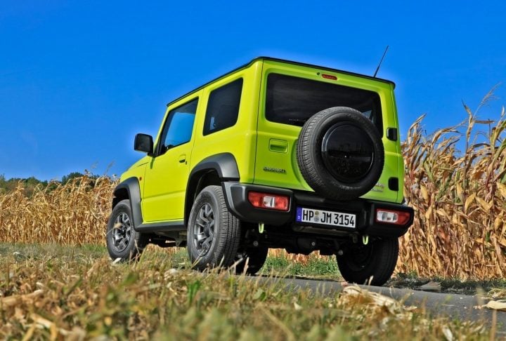 maruti gypsy rear image