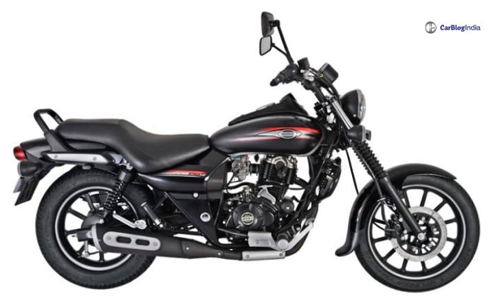 new bajaj avenger side image