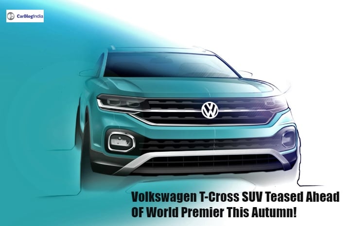 volkswagen t cross suv front image