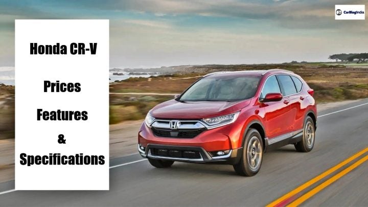 2018 honda CR-V front image